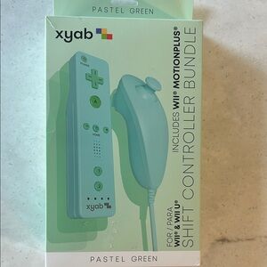 Pastel Green Wii MotionPlus Controller Bundle